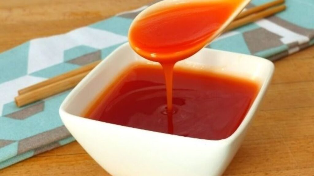 Platillos con salsas agridulces